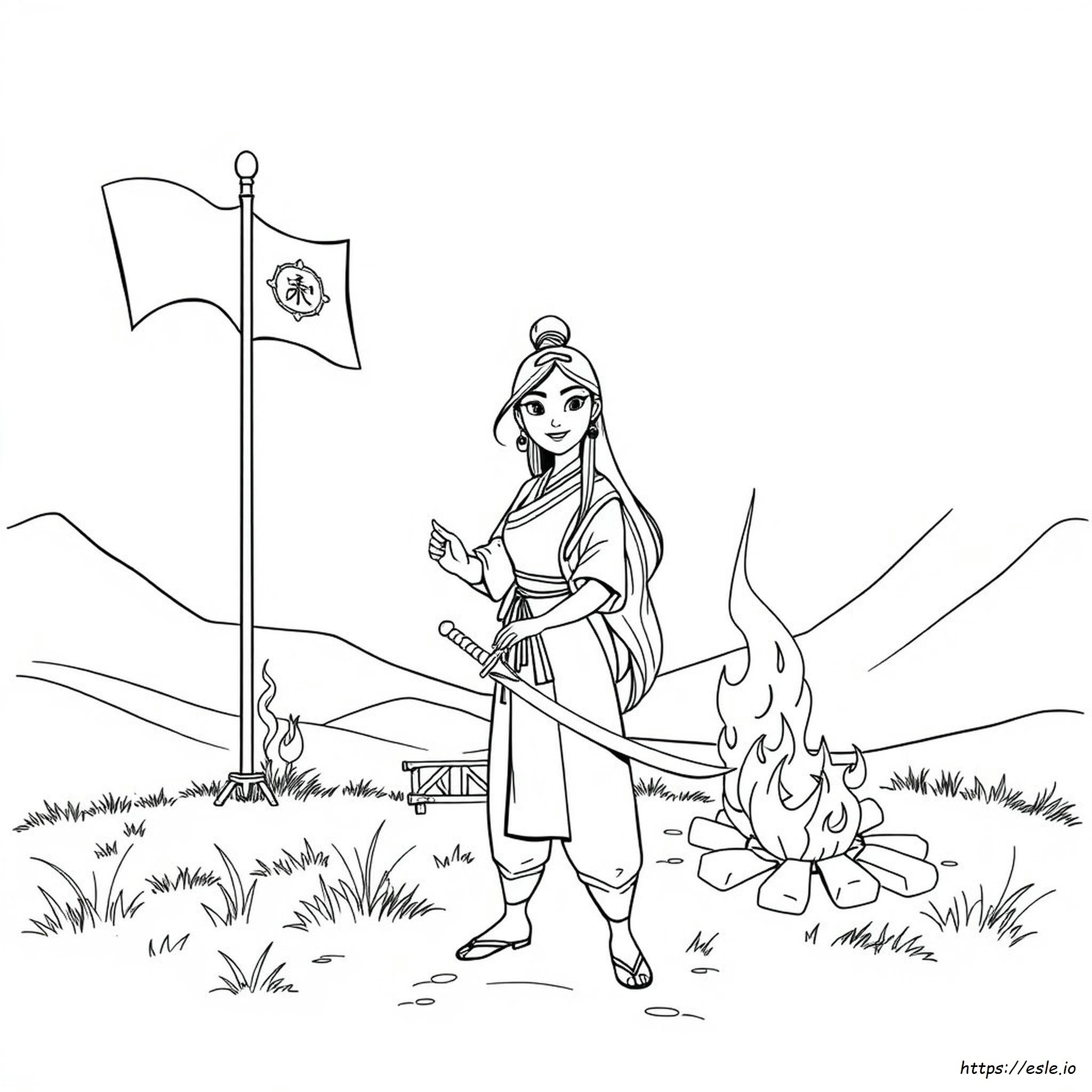 Mulan Boyama Sayfası