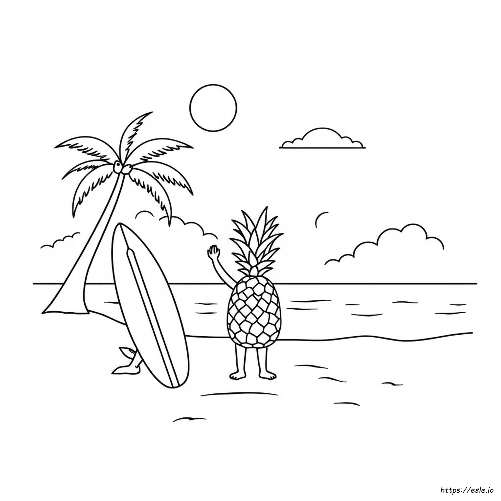 Aloha Hawaii Coloring Pages