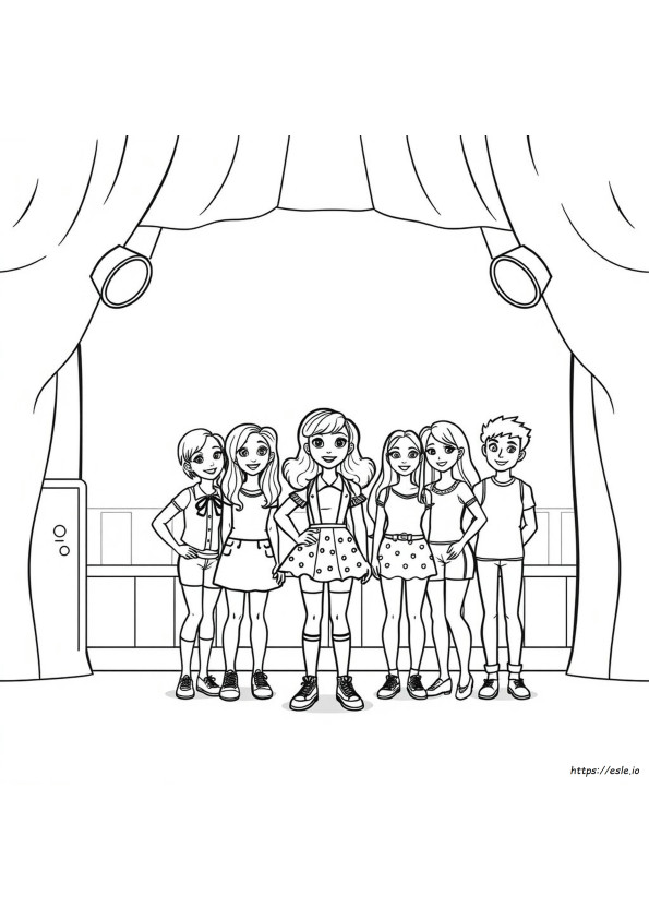 Charlotte La Bouff Coloring Page
