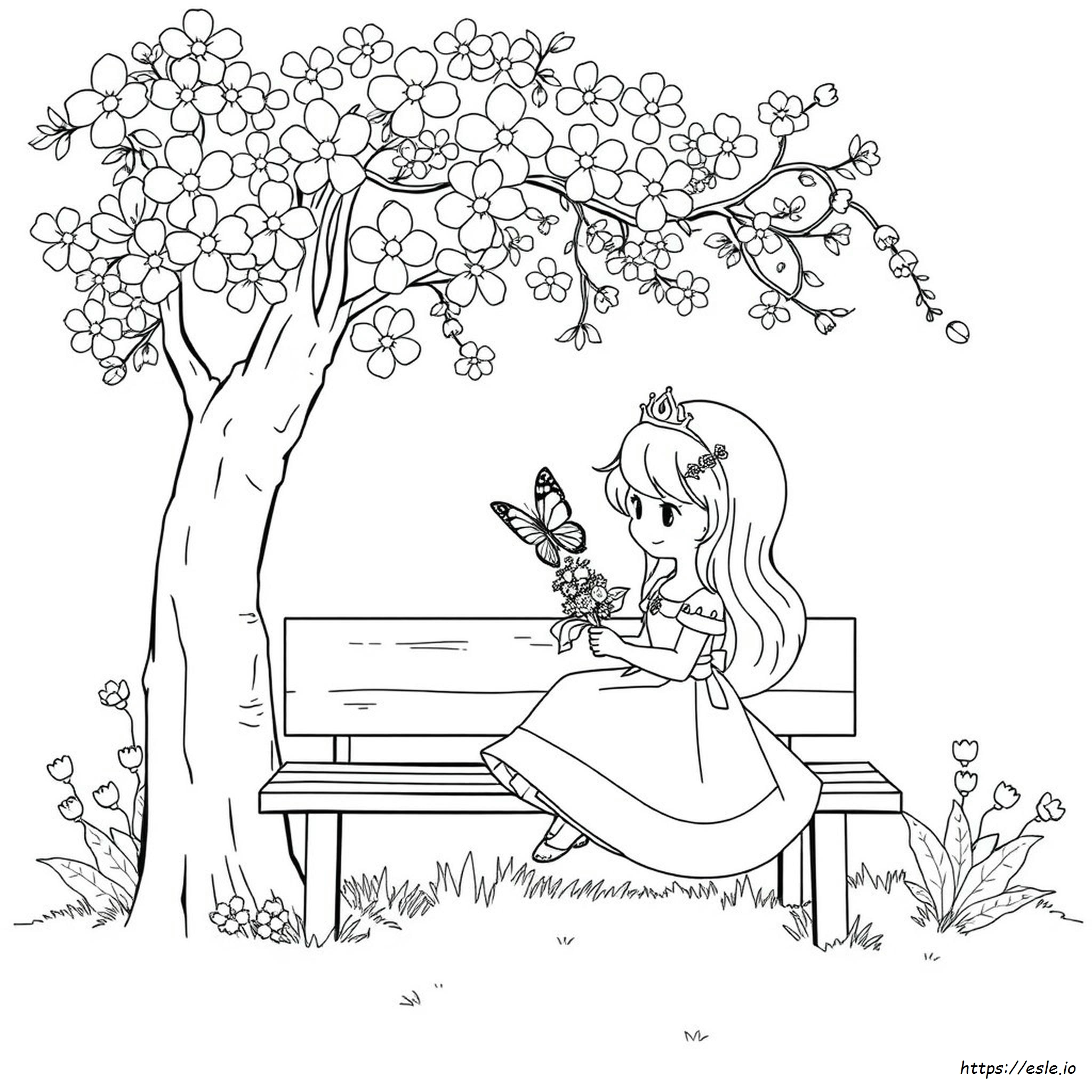 Coloriages Princesse Precious Moments