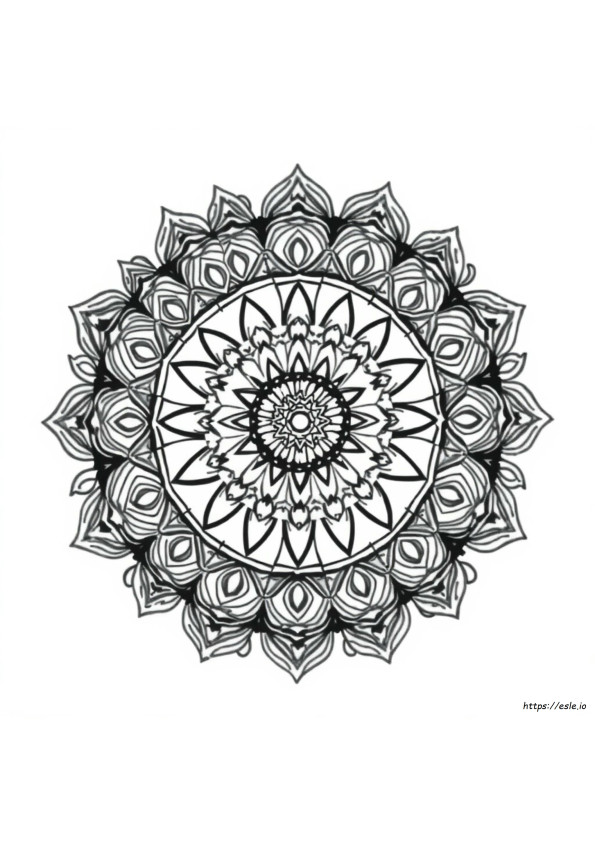 New Mandala Coloring Pages