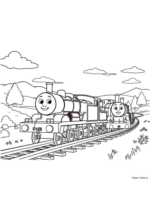 Thomas And Friends Coloring Pages Pdf