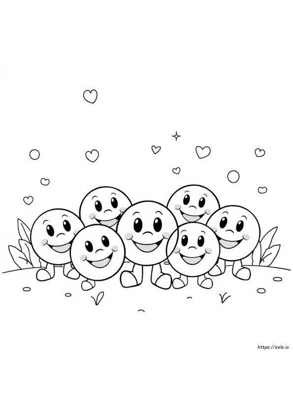 Coloriage Smiley À Imprimer Gratuit