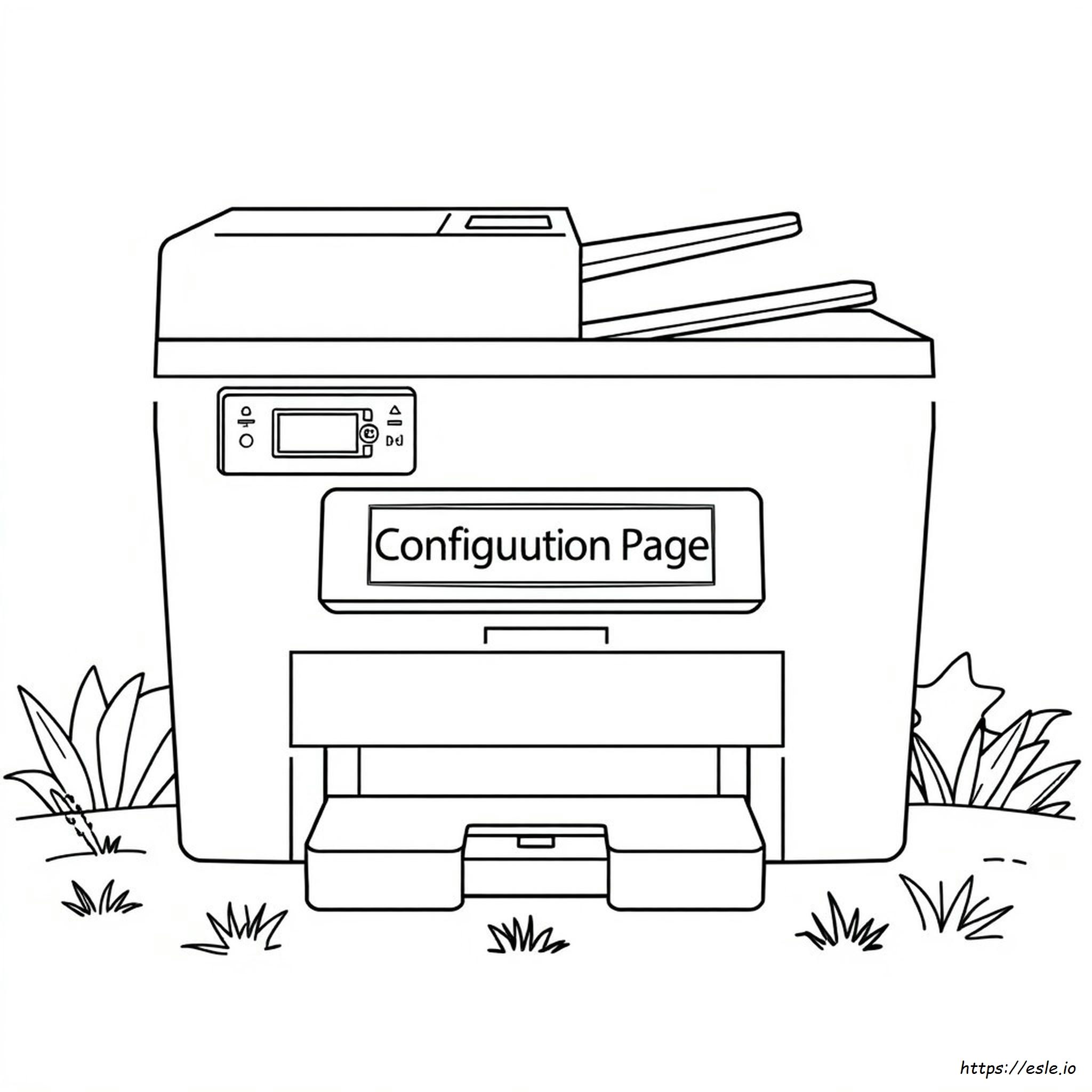 Hp Color Laserjet Pro Mfp M177fw Configuration Page