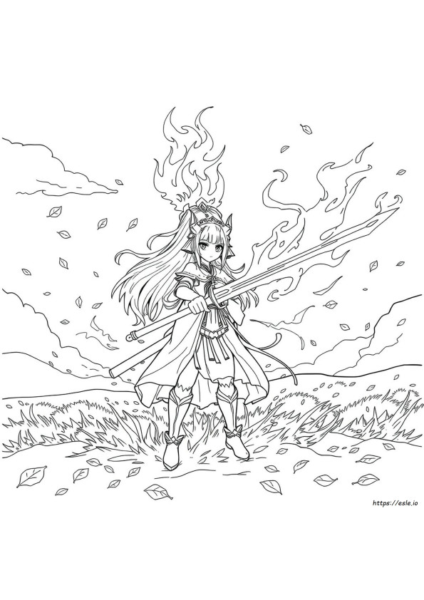 Drawing Demon Slayer Coloring Pages Mitsuri