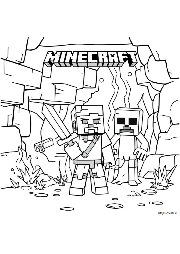 Minecraft Hahmot V rityskuvat Ilmaiset Tulostettavat V rityskuvat 