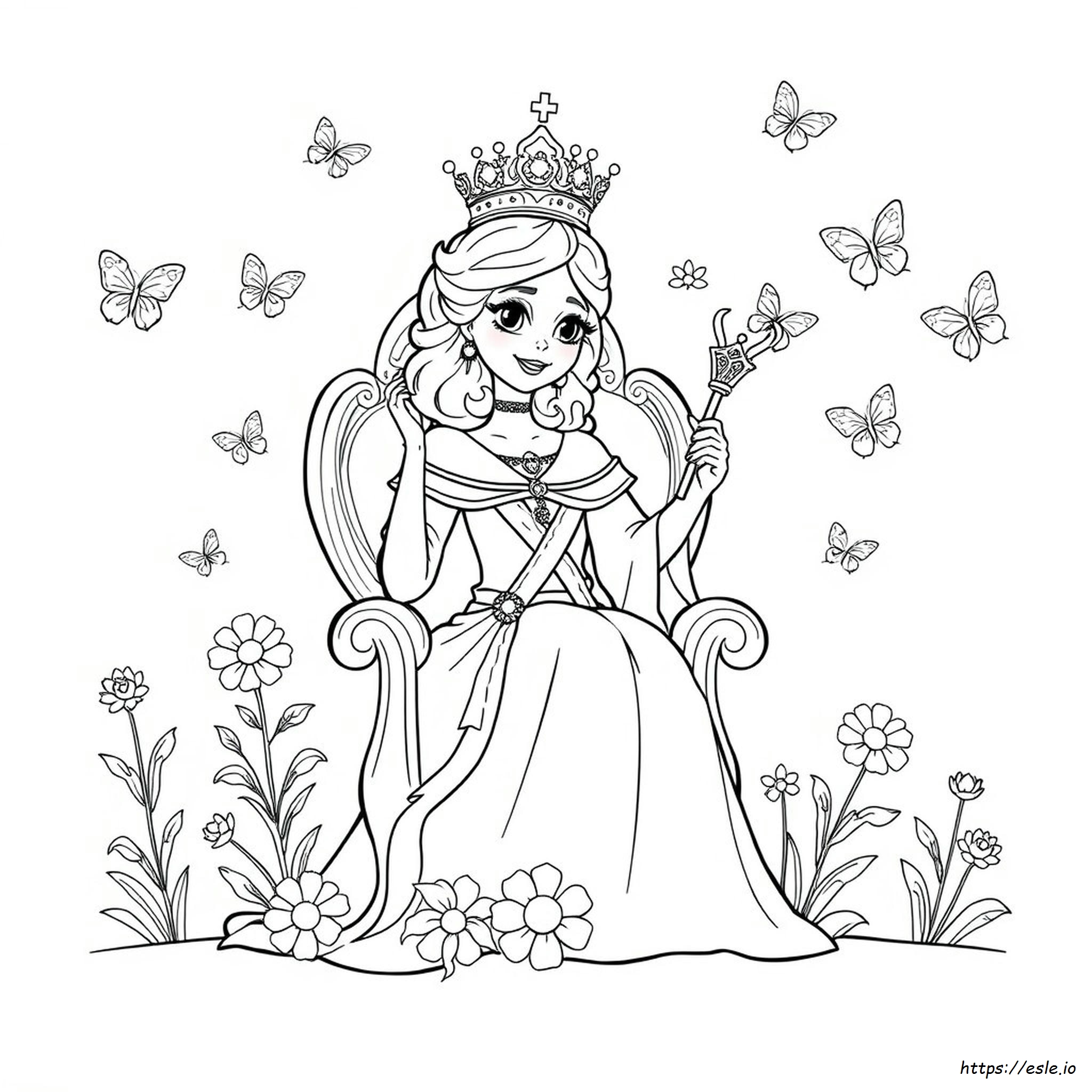 Regina Delle Parole Da Colorare