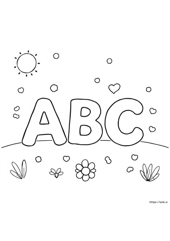 Abc Dibujos Para Colorear Imprimibles