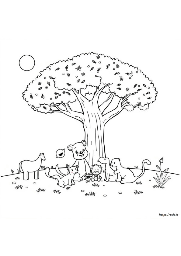 Disegni Di Animali Da Colorare Per Bambini