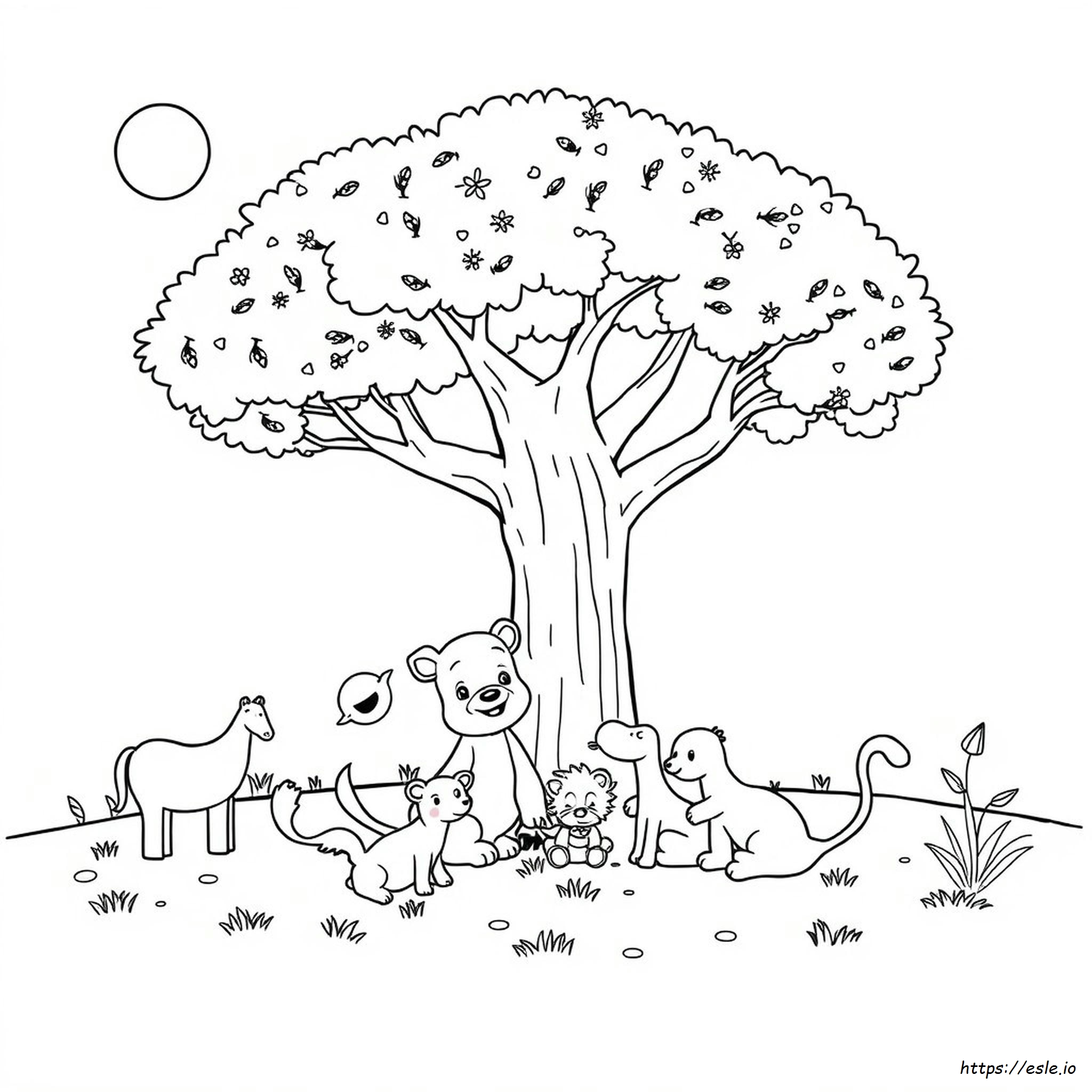 Coloriage D'animaux Pour Enfants