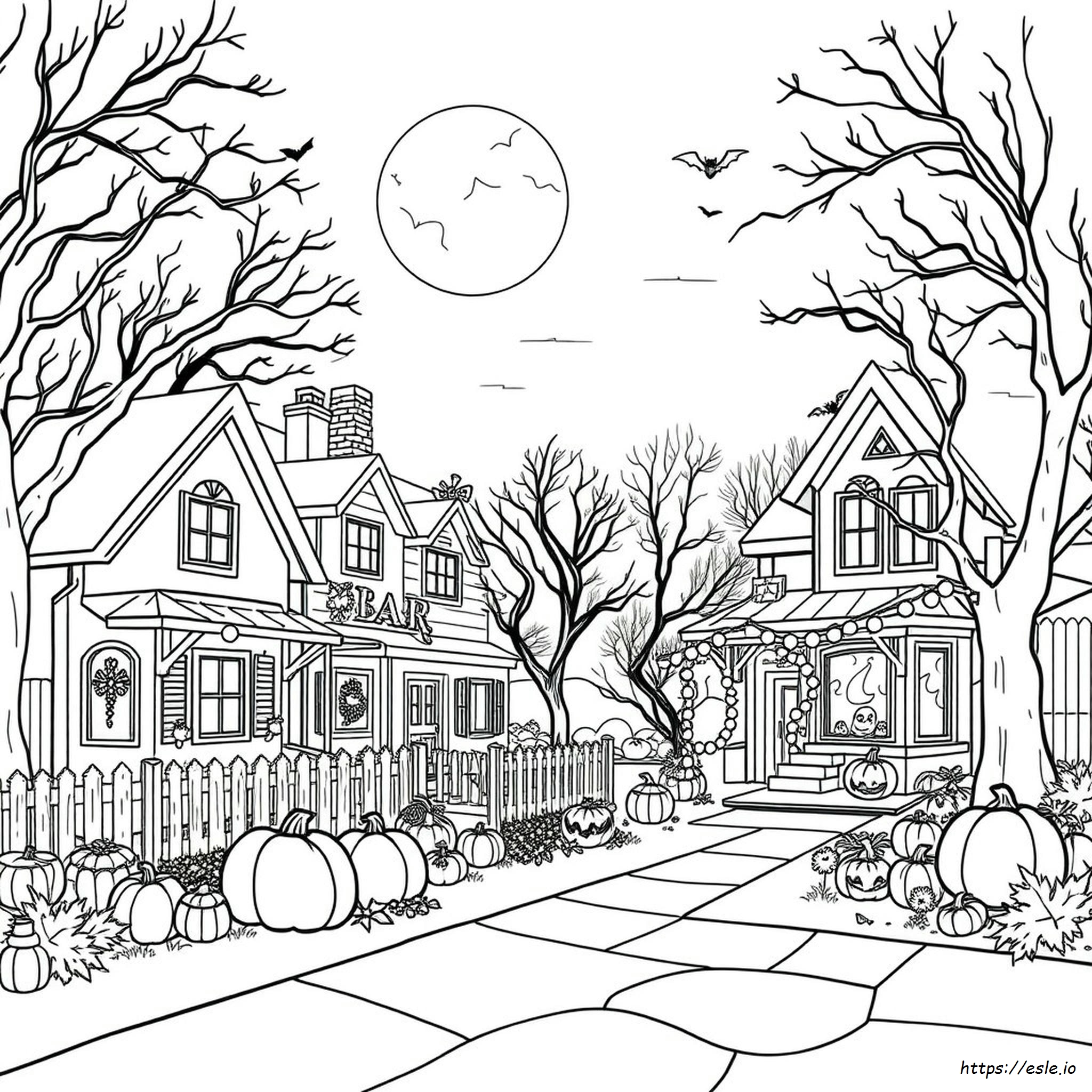 Coloriages Halloween Grand Format