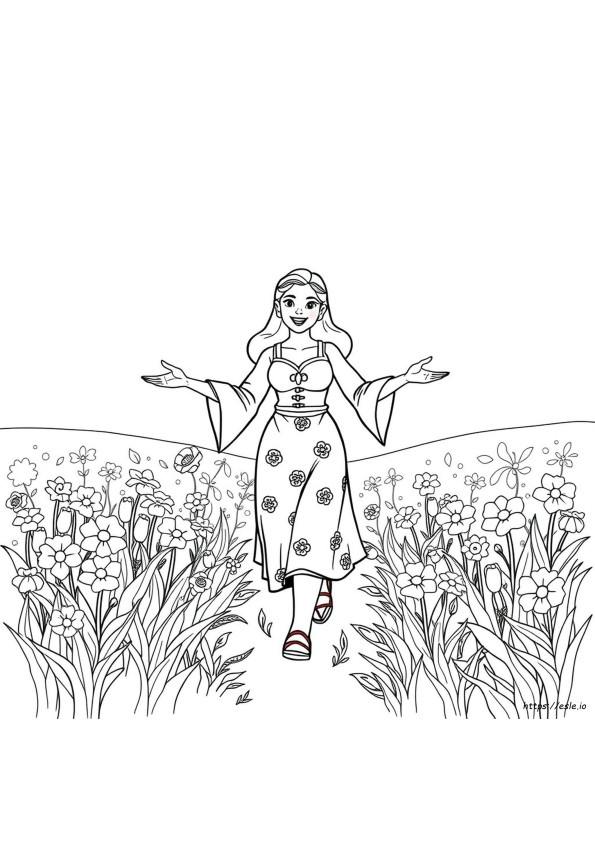 Dolores Coloring Page