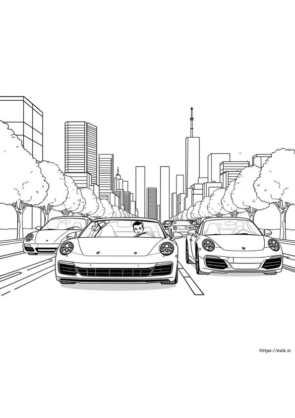Listă De Culori Porsche De Colorat