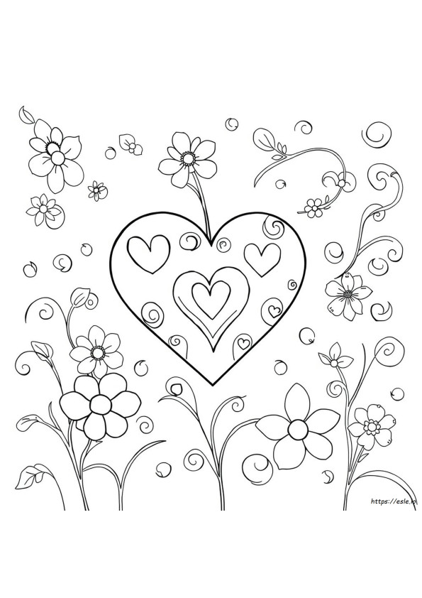 Love Coloring Pages For Adults