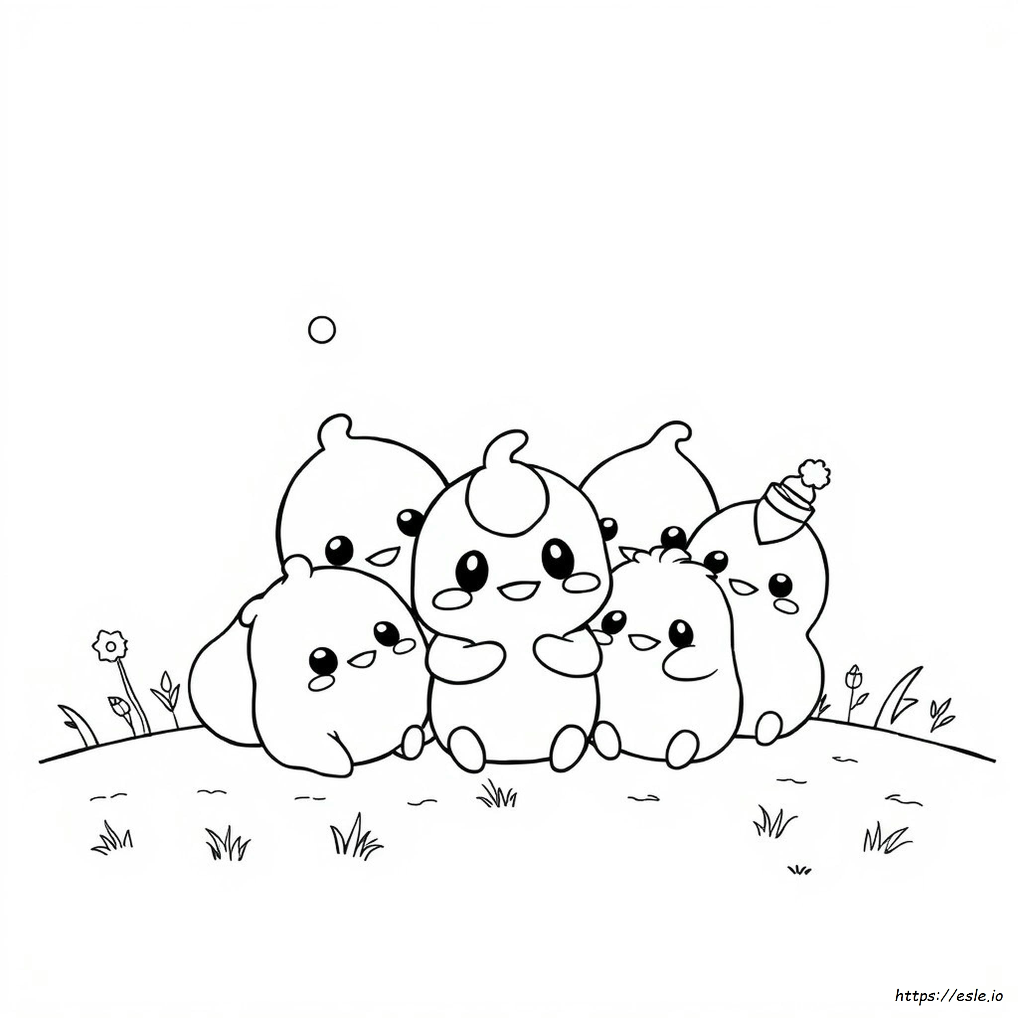 Kolorowanki Squish Squad Creations