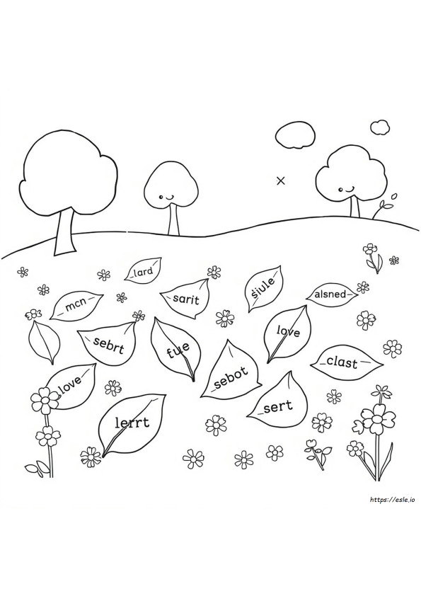 Sight Word Coloring Pages Pdf