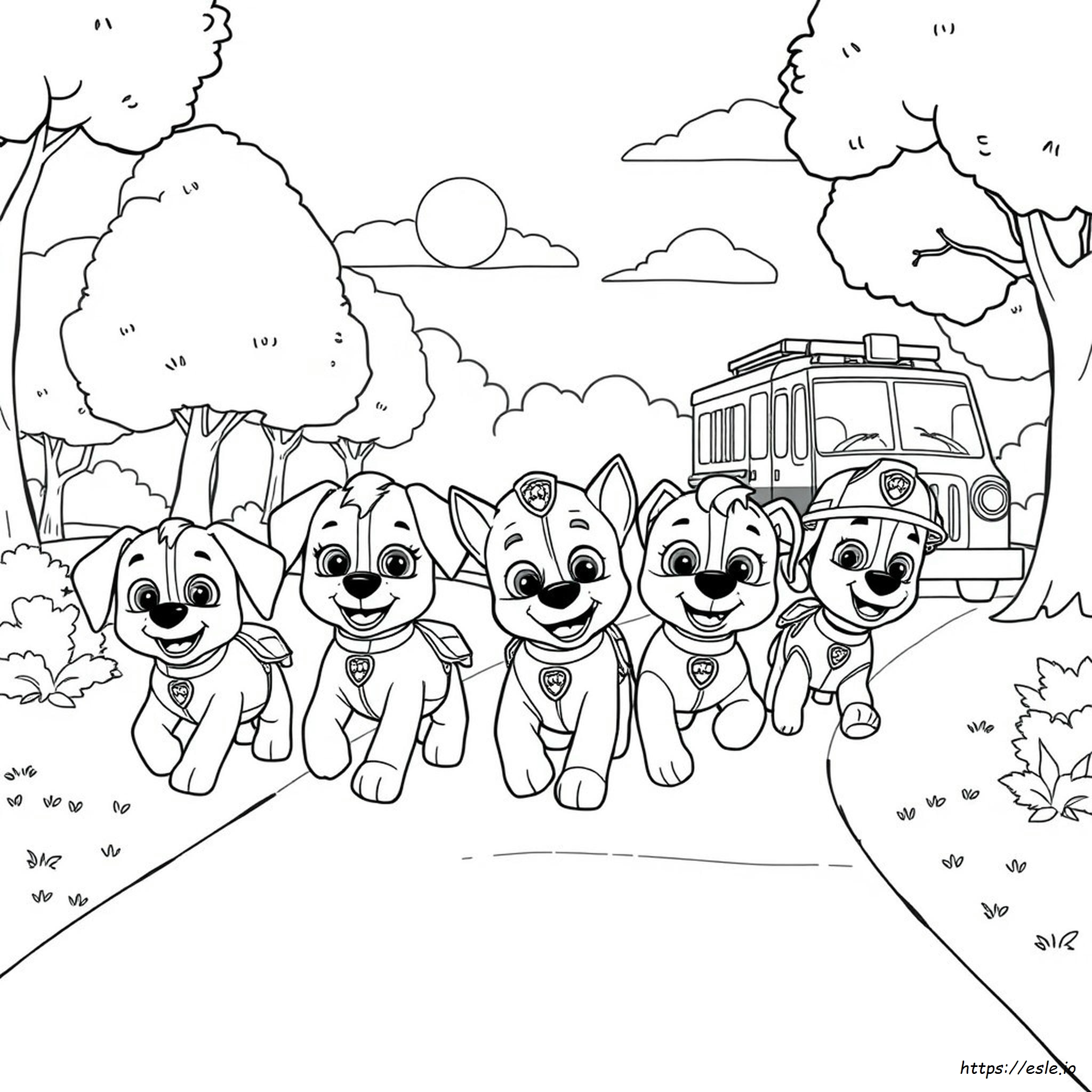 Paw Patrol Supercoloring