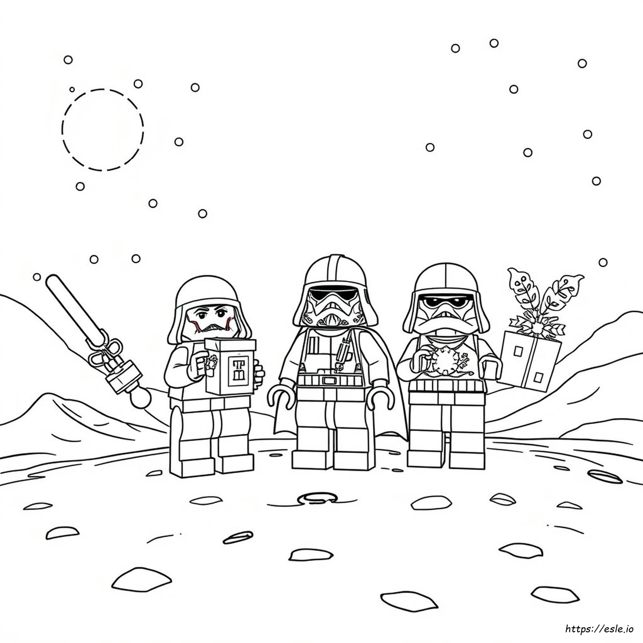 Lego Star Wars Natale Da Colorare