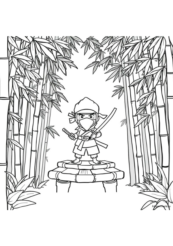 Ninja Kartun Gambar