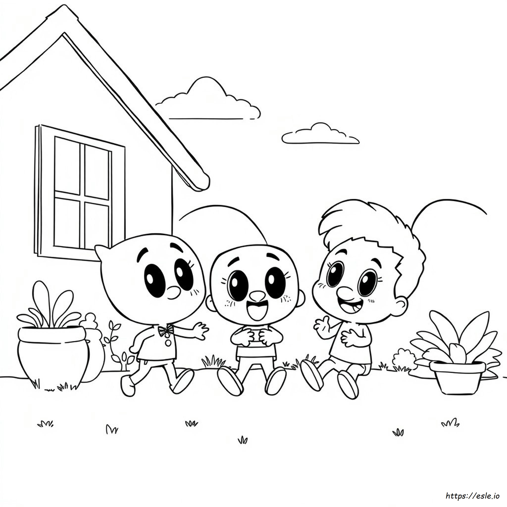 Coloring Pages The Amazing World Of Gumball