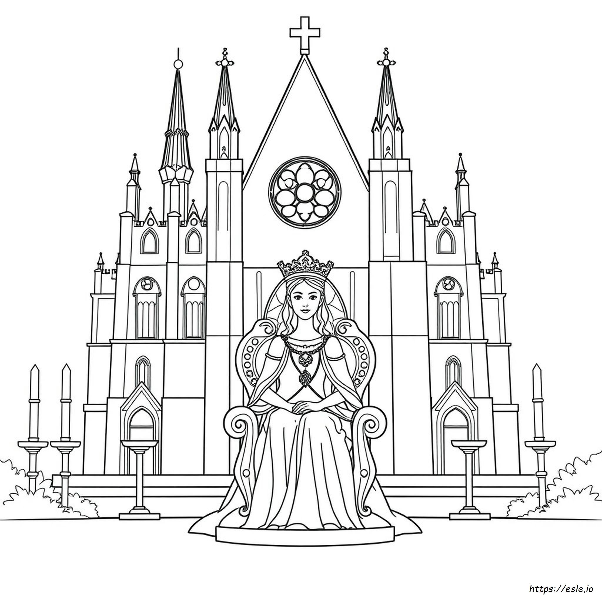 Coloriage De Reine