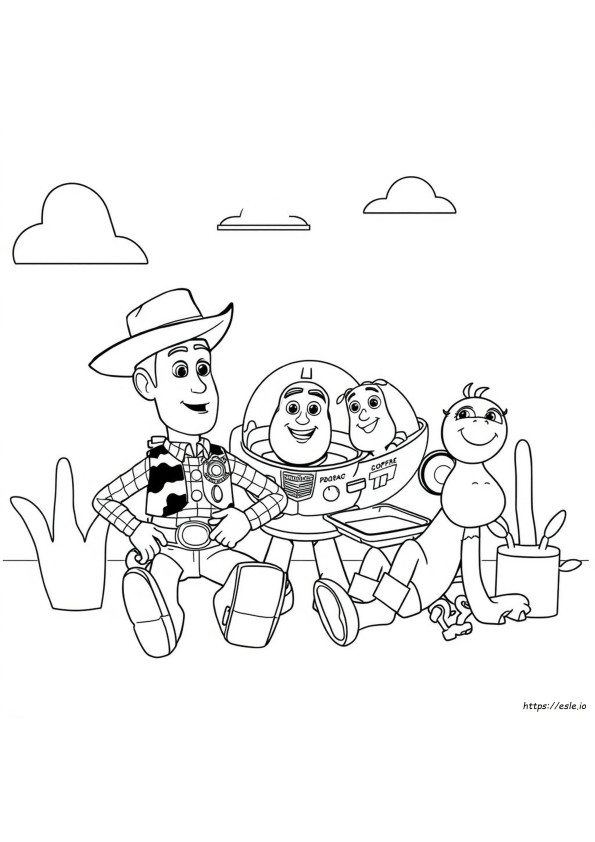 Free Toy Story 2 Coloring Pages