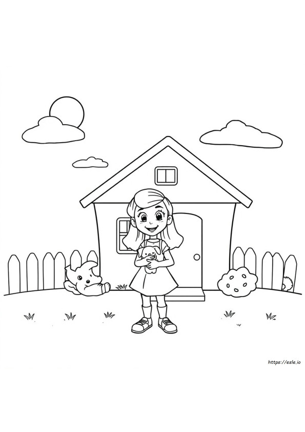 Sally Coloring Pages