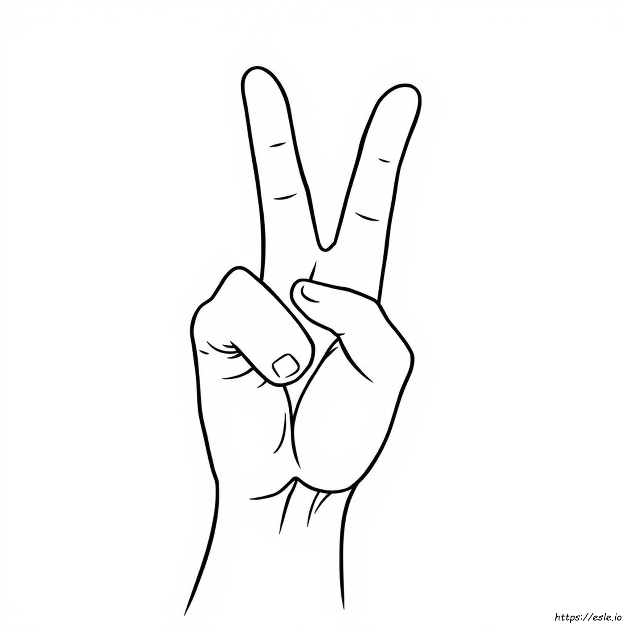 Peace Sign Coloring Sheets