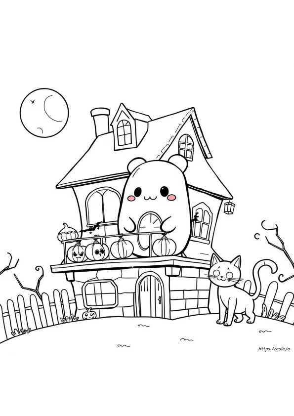 Halloween Squishmallow Coloring Pages Printable