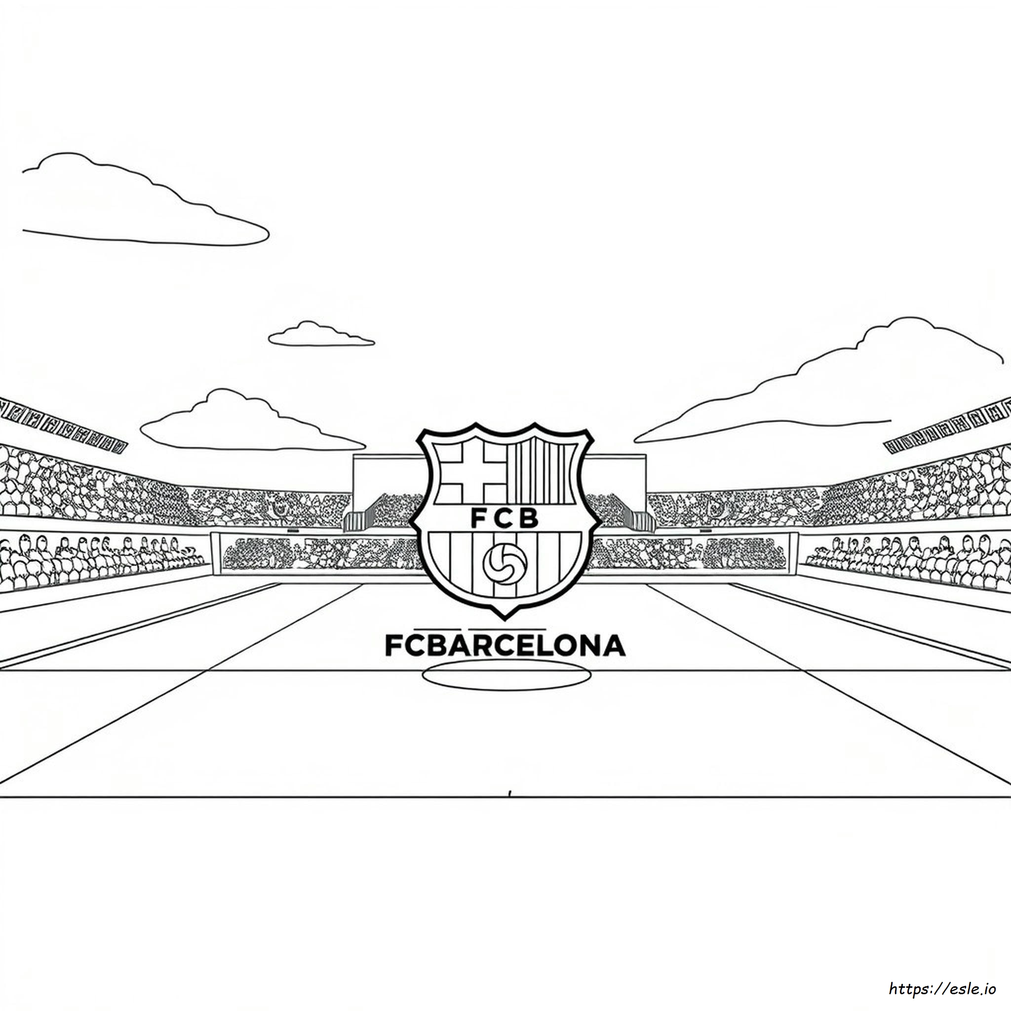 Fc Barcelona Ausmalbilder fc-barcelona-ausmalbilder