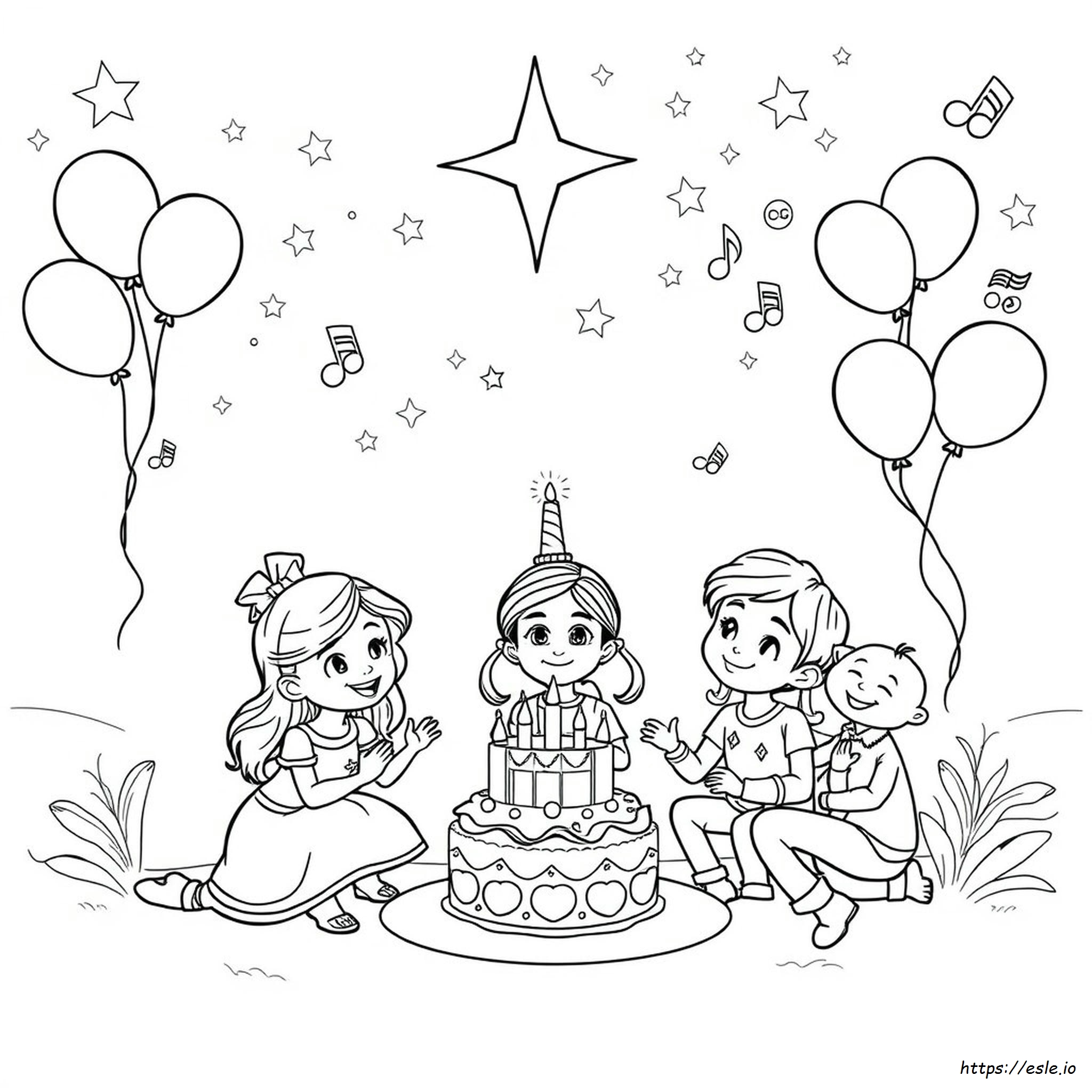 Coloriages Encanto Anniversaire