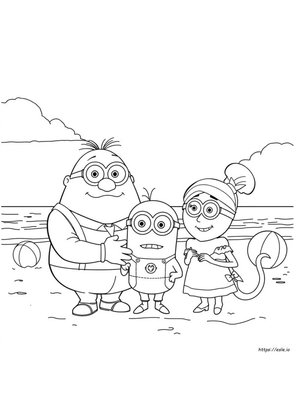 Despicable Me 3 Printable Coloring Pages