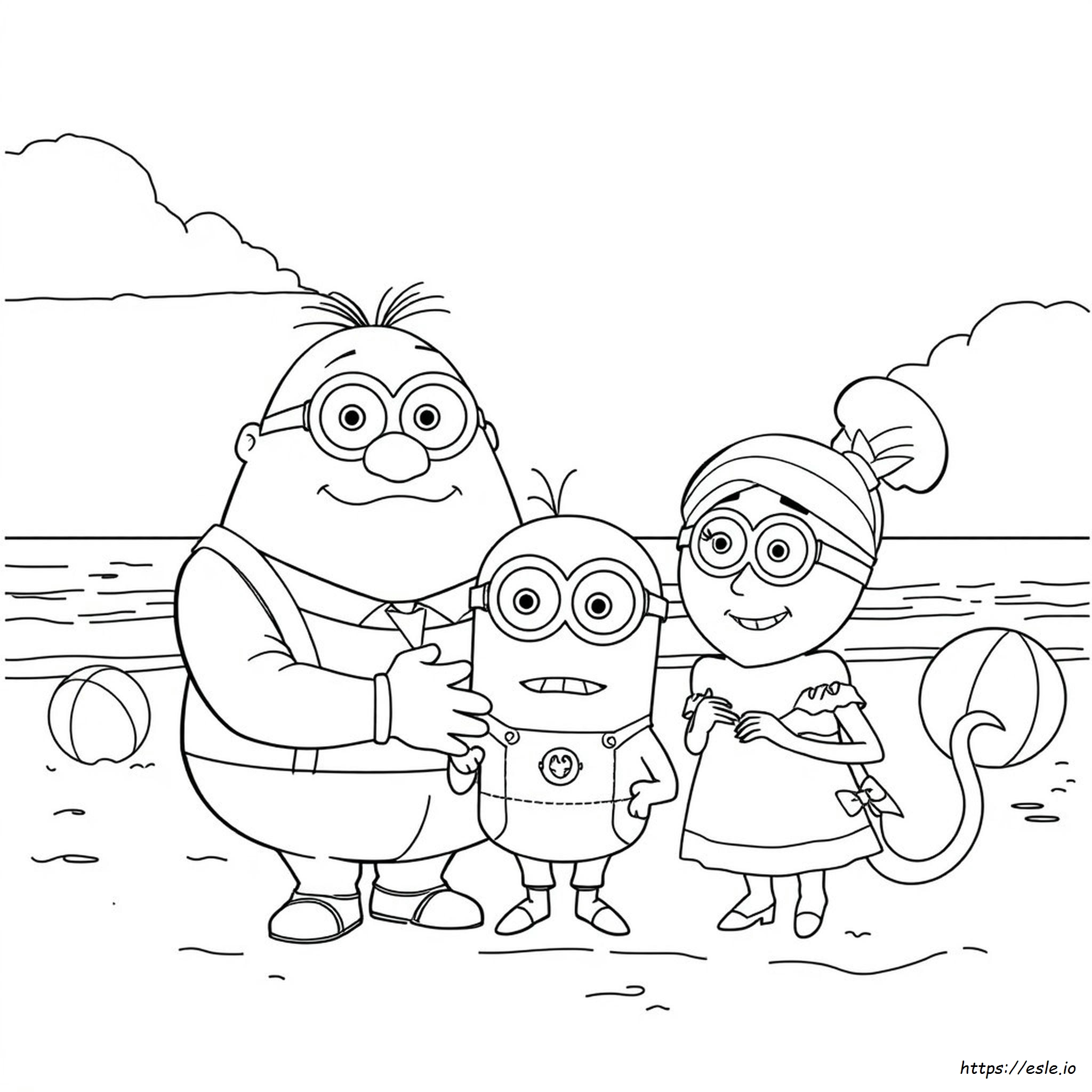 Mi Villano Favorito 3: Dibujos Para Colorear Imprimibles