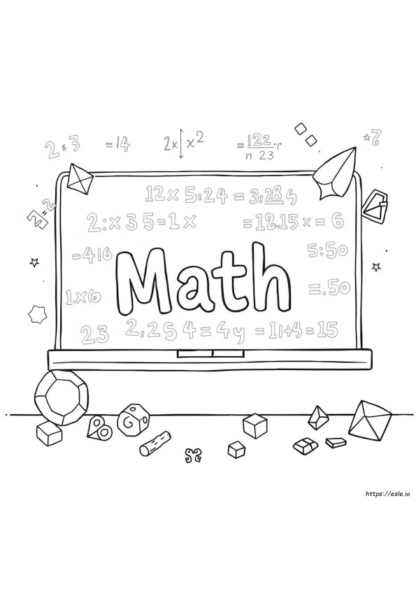 Mathe Ausmalbilder Pdf