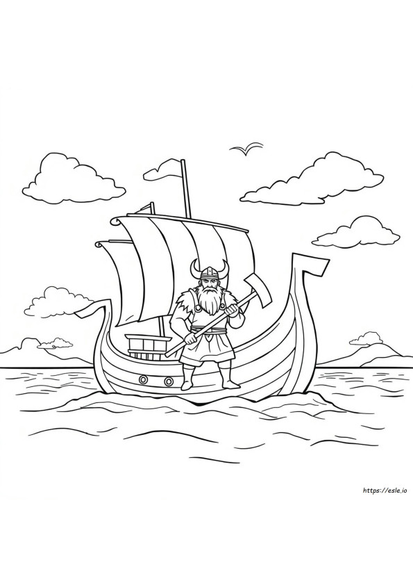 Coloriages Des Vikings Du Minnesota