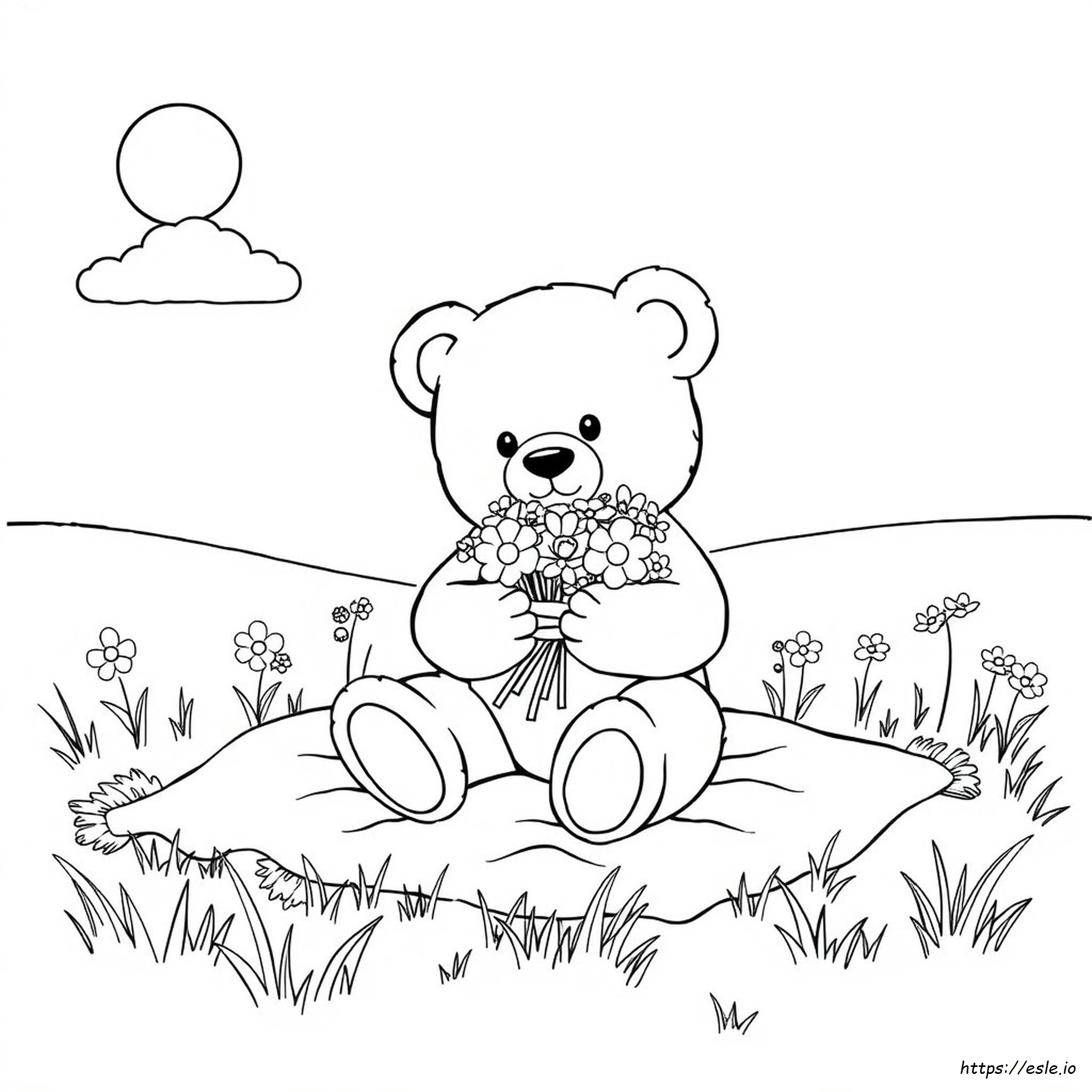 Free Printable Coloring Pages Of Teddy Bears