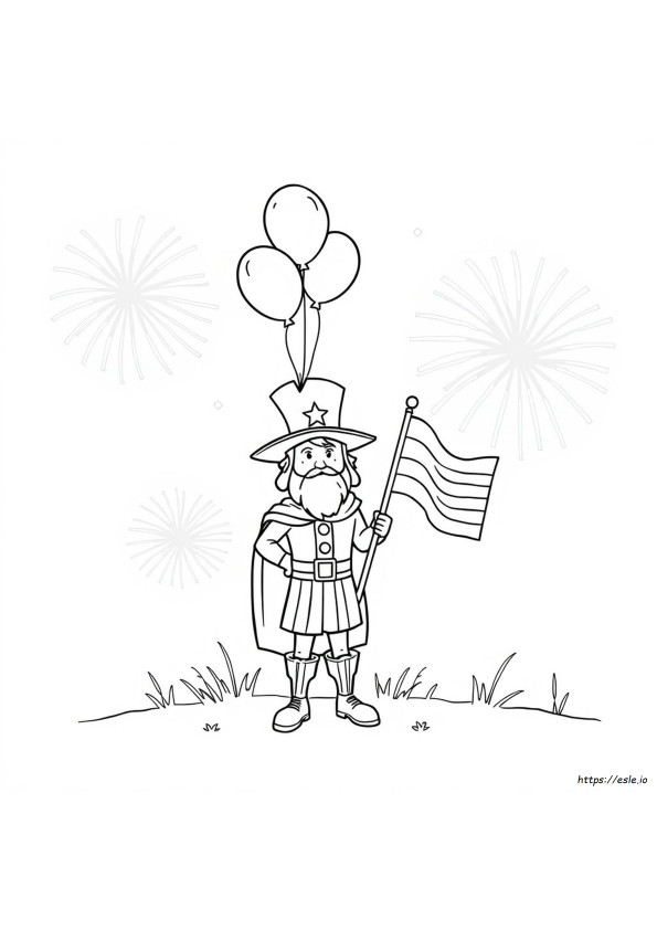 4Th Of July Coloring Pages Free To Print
