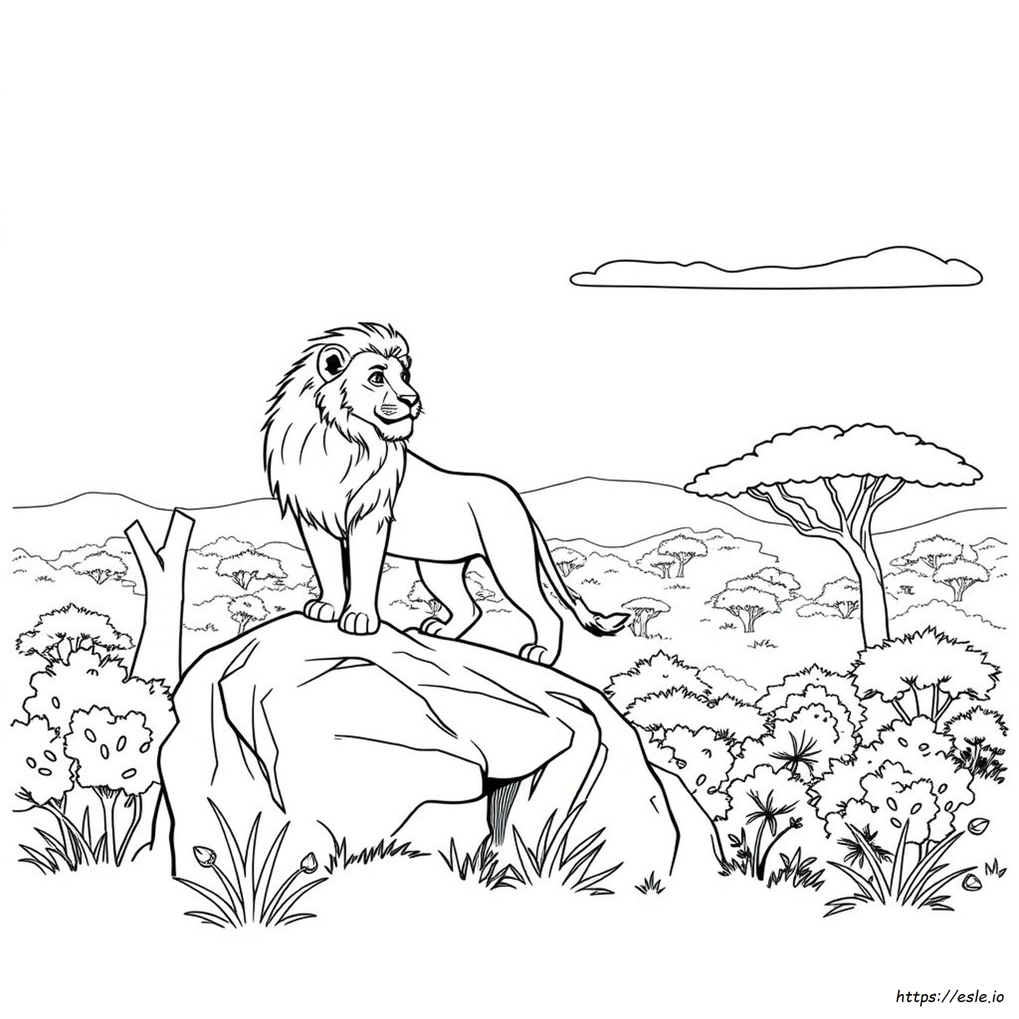 Disegni Da Colorare Di Animali Selvatici Stampabili