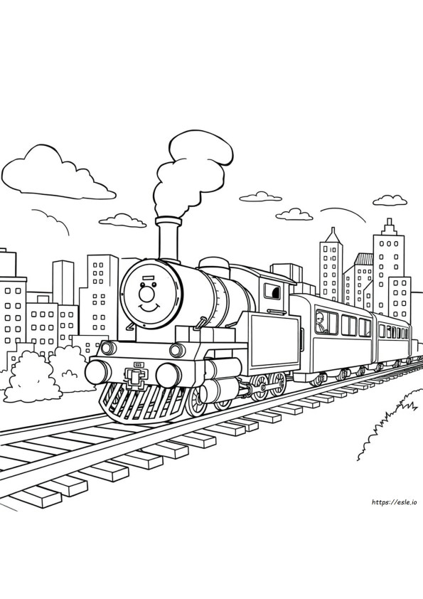 Láminas Para Colorear Choo Choo Charles