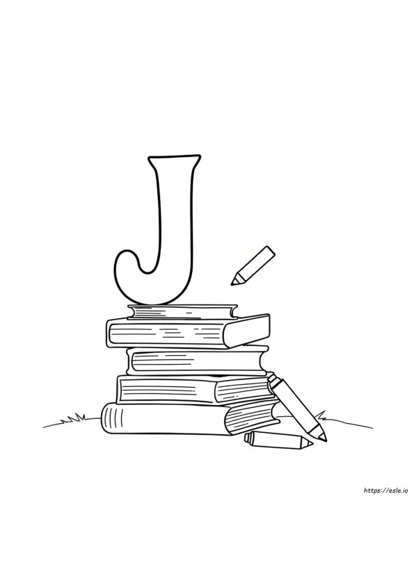 Lettera J Da Colorare