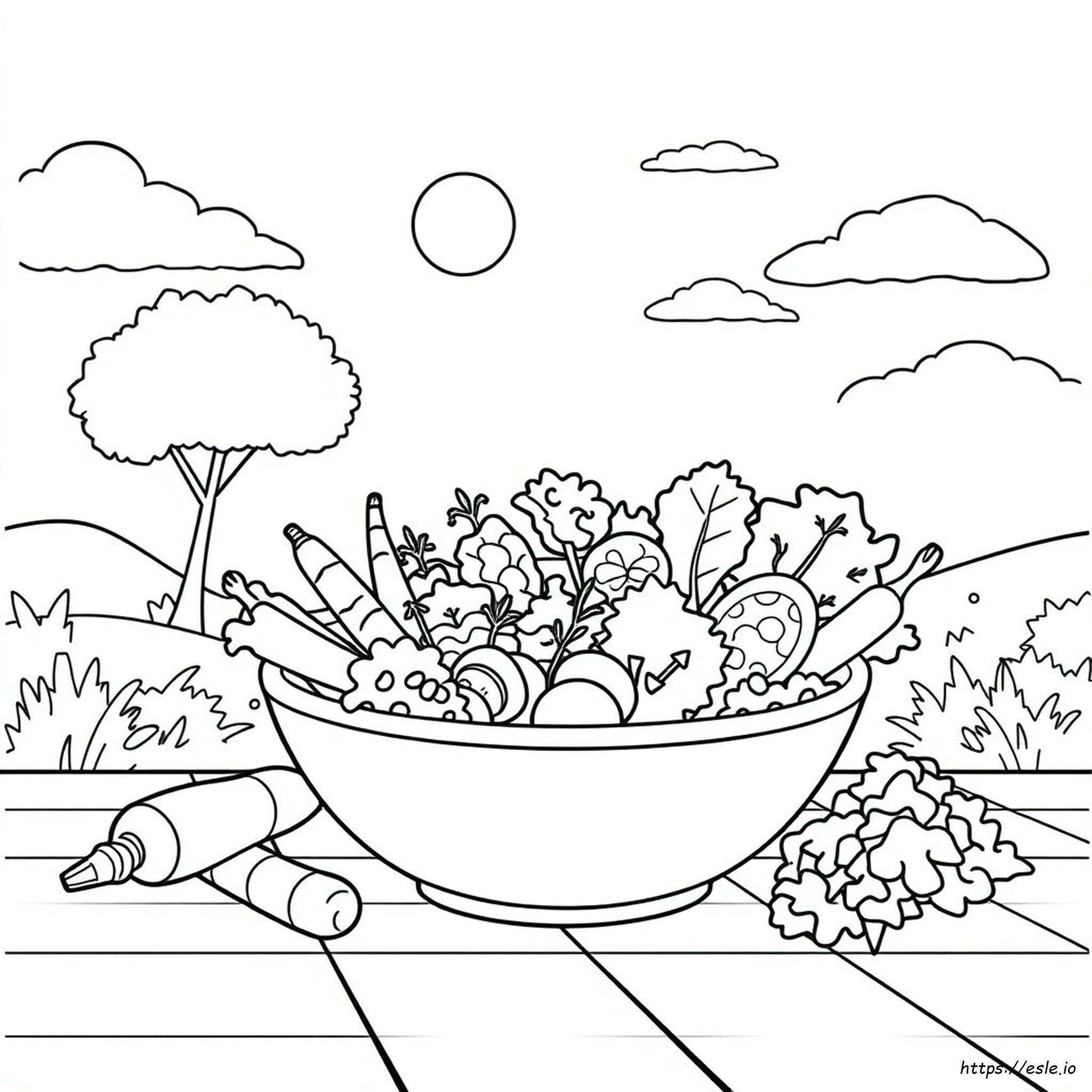 Insalata Da Colorare