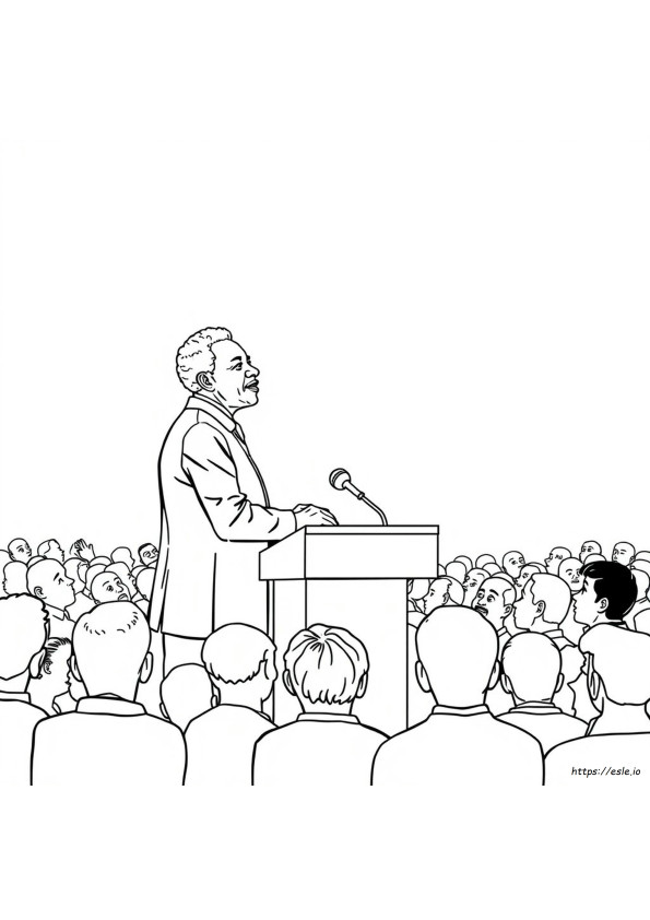 Disegni Da Colorare Di Nelson Mandela