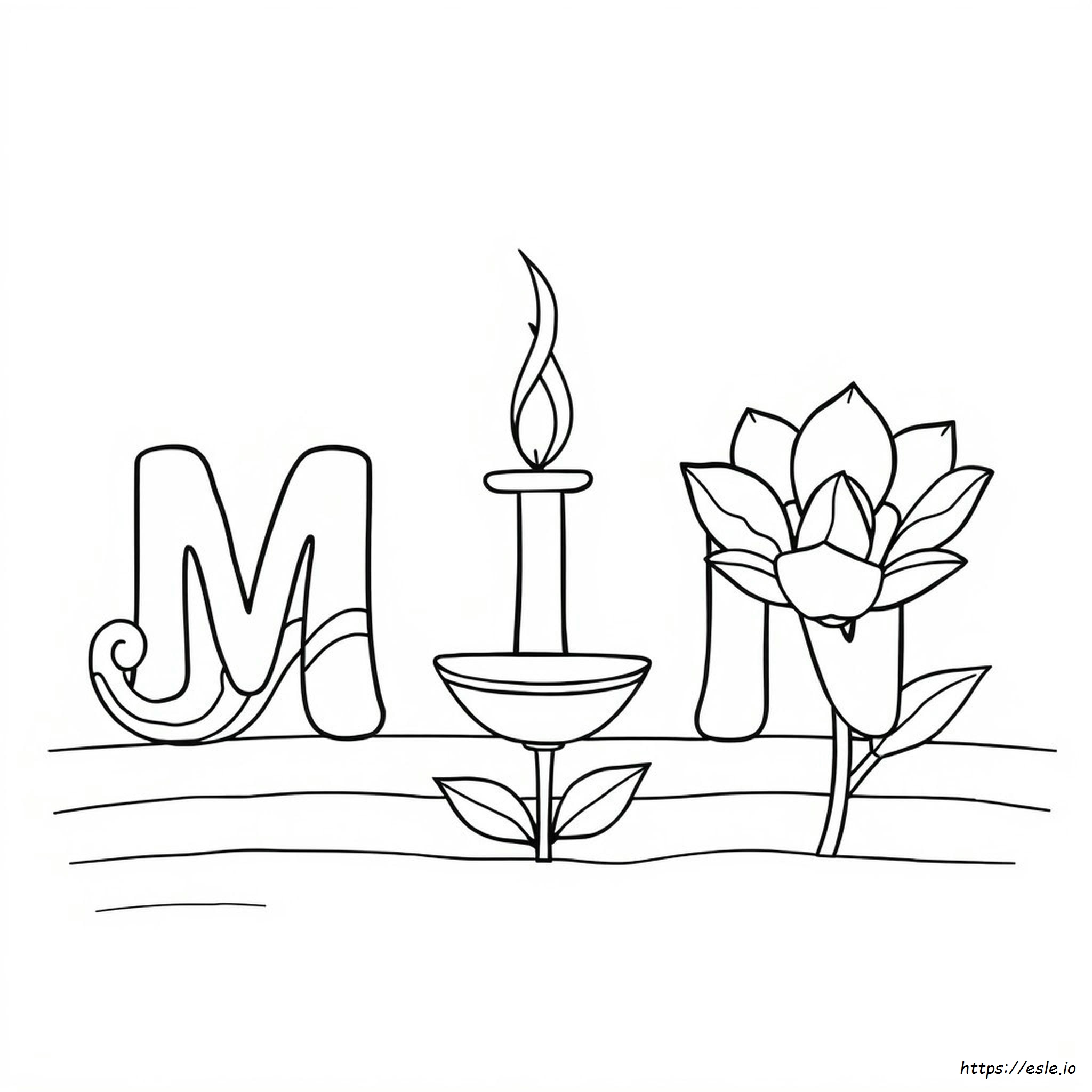 Lettere Di Mindfulness Da Colorare