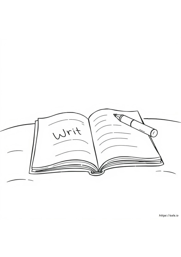 Coloriages D'écriture À Imprimer
