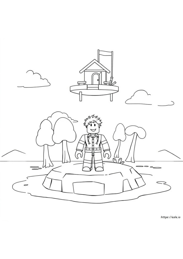 Free Printable Roblox Coloring Pages