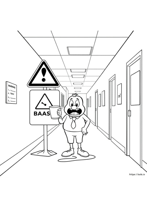 Mr Yuk Ausmalbild