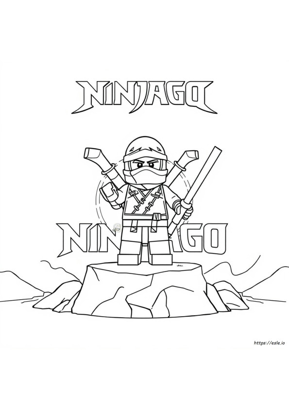 Ninjago Movie Jay: Pagine Da Colorare Di Ninjago