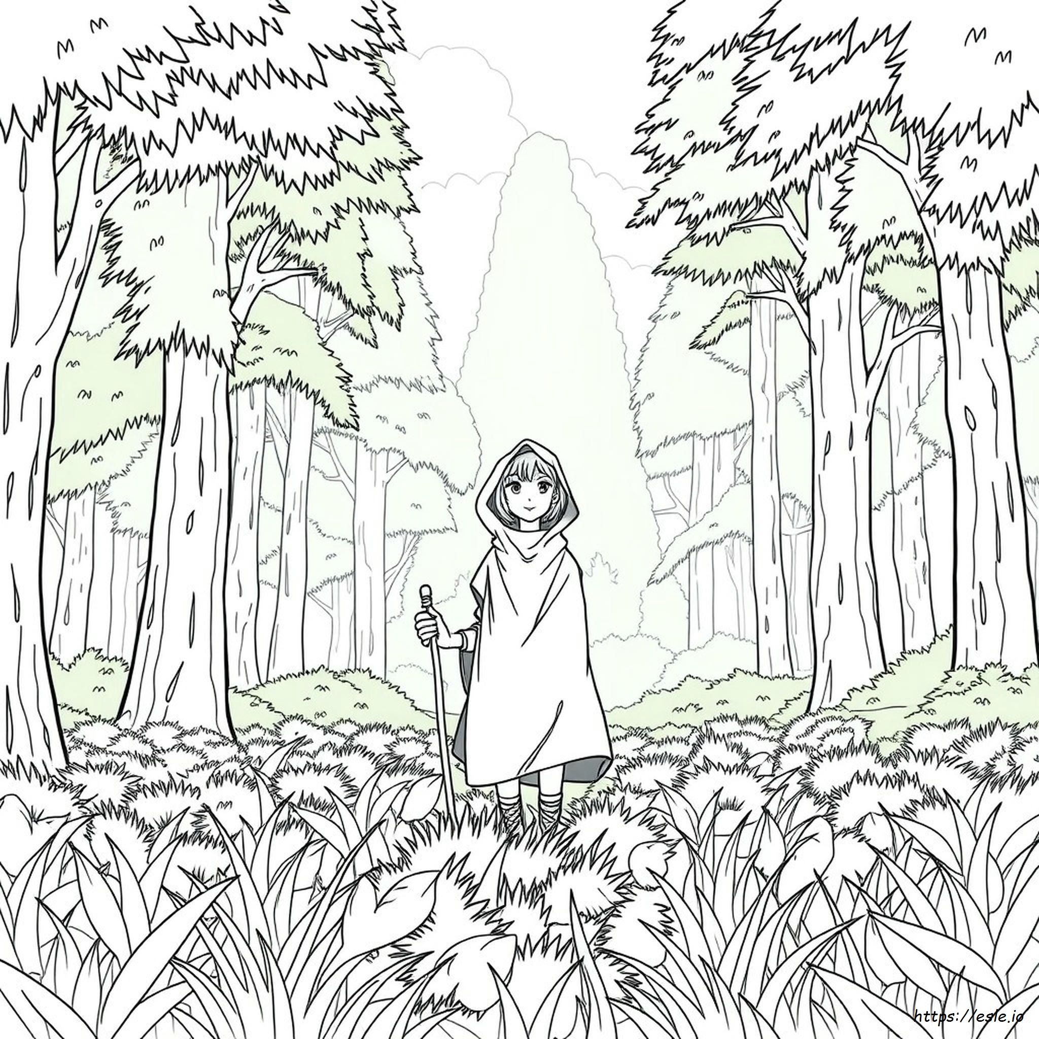 Nausicaa Coloring Pages