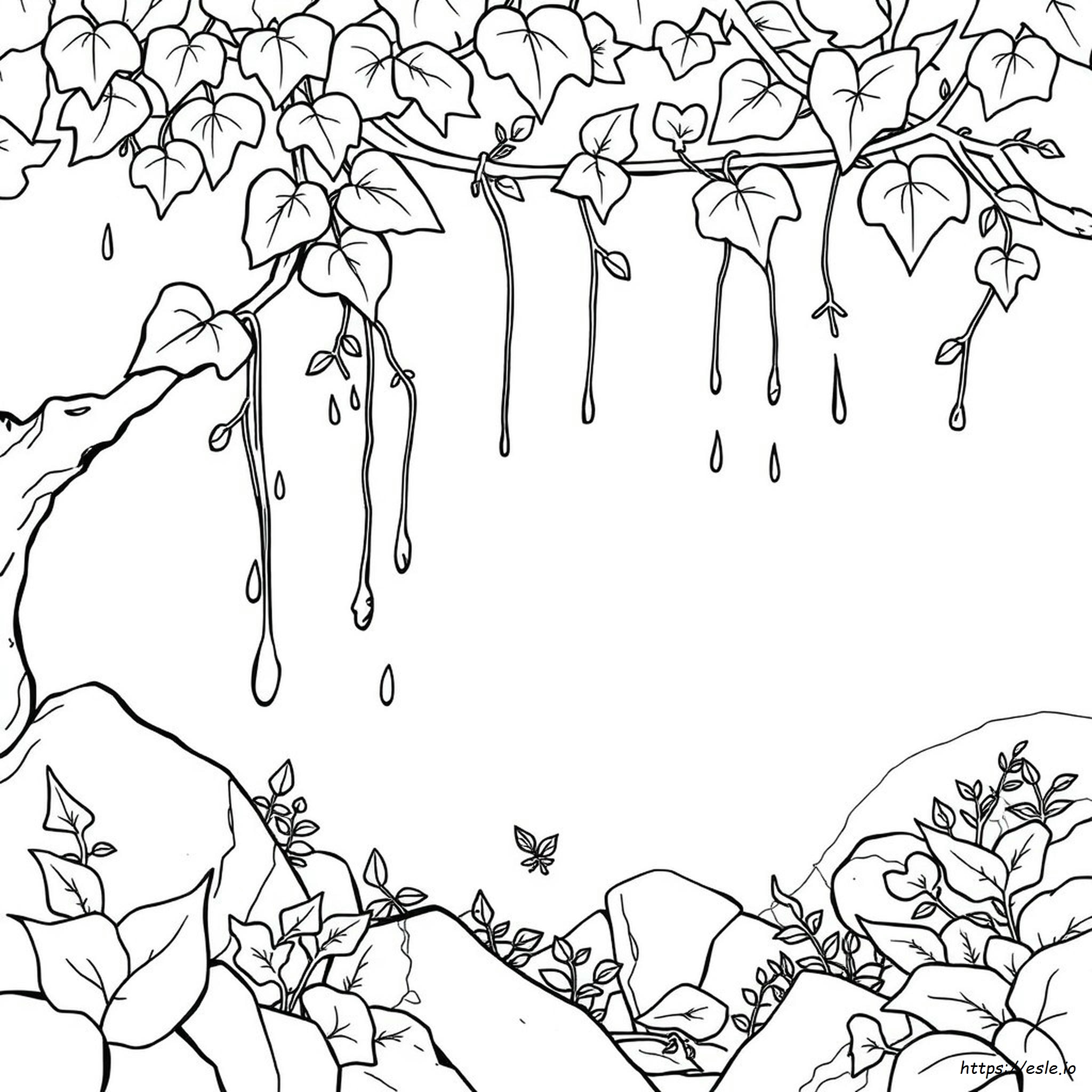 Poison Ivy Coloring