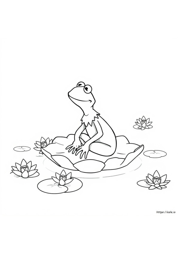Kermit Kleurplaten